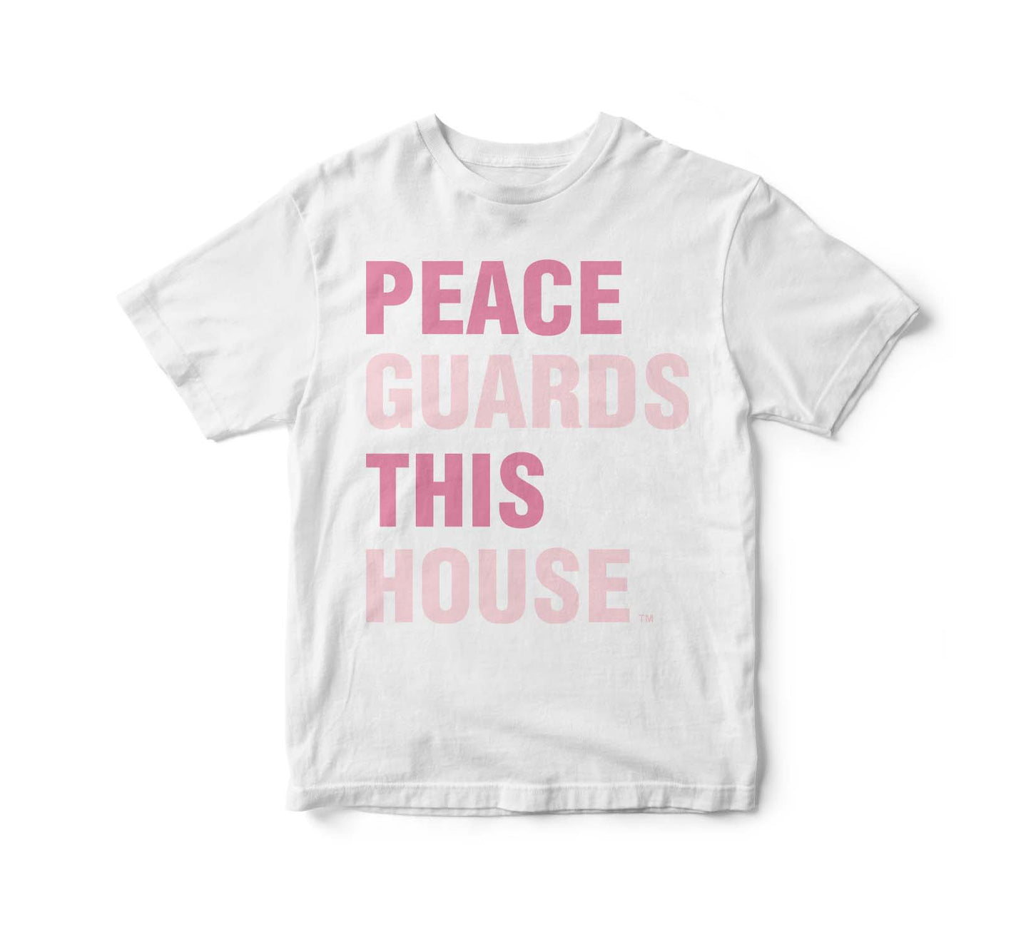 PGTH SIGNATURE TEE - WHITE PINK