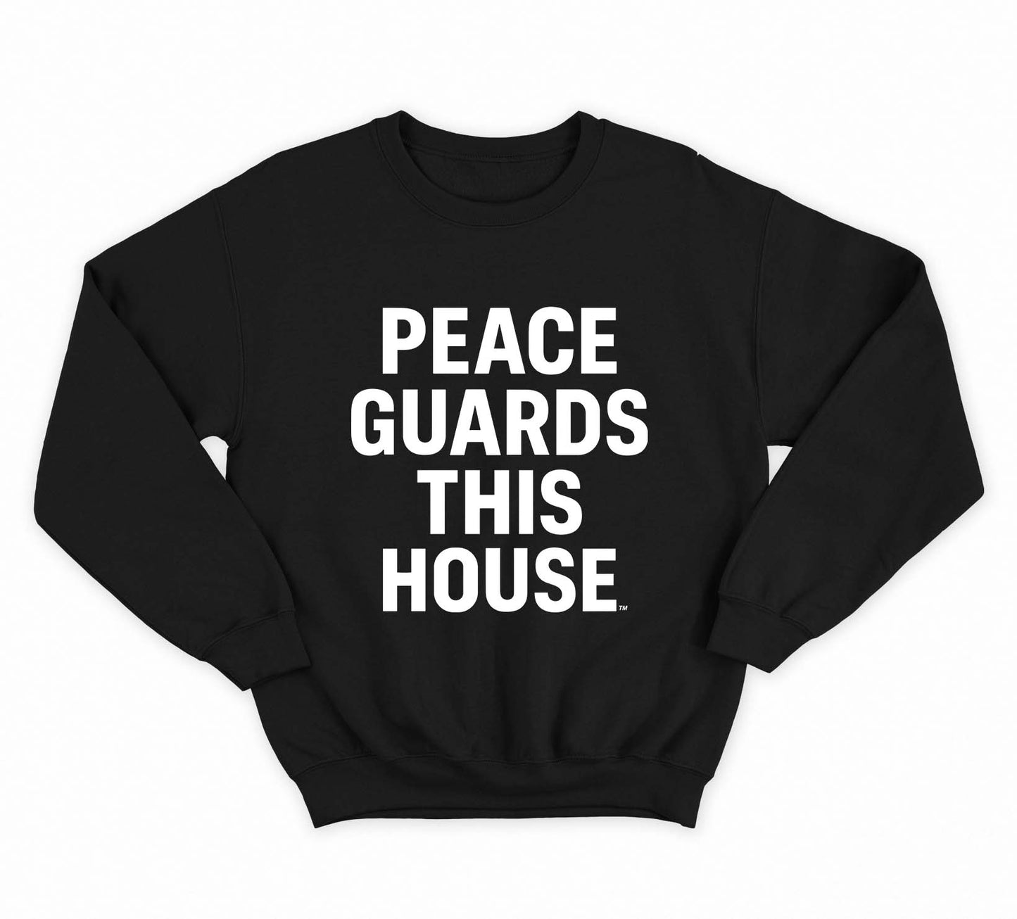 PGTH-BLACK/WHITE SWEATSHIRT