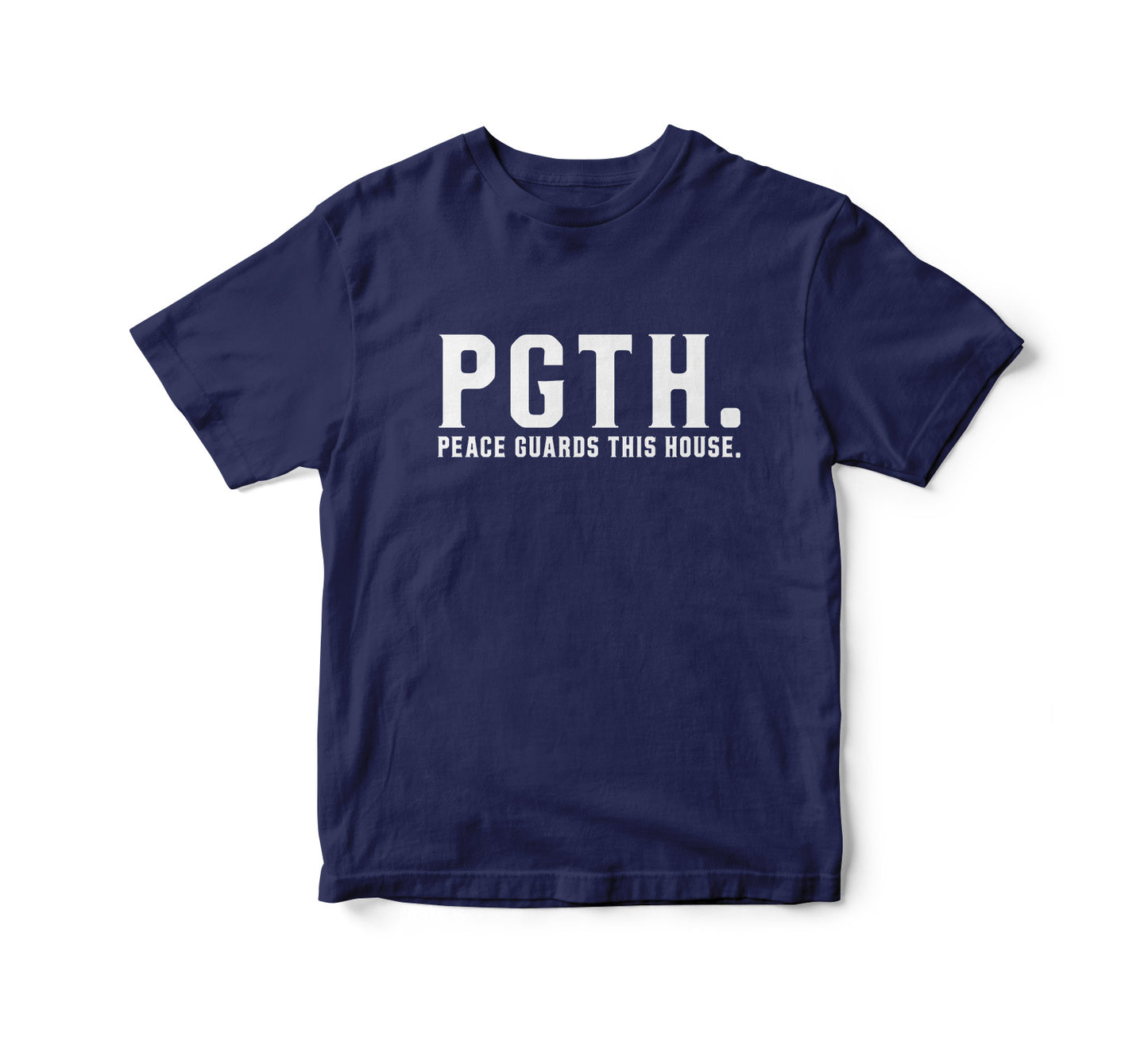 PGTH LETTER TEE - NAVY