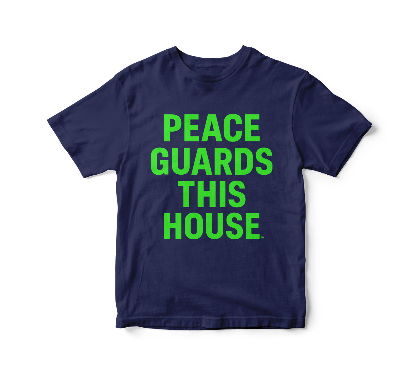 PGTH SIGNATURE TEE - NAVY/GREEN
