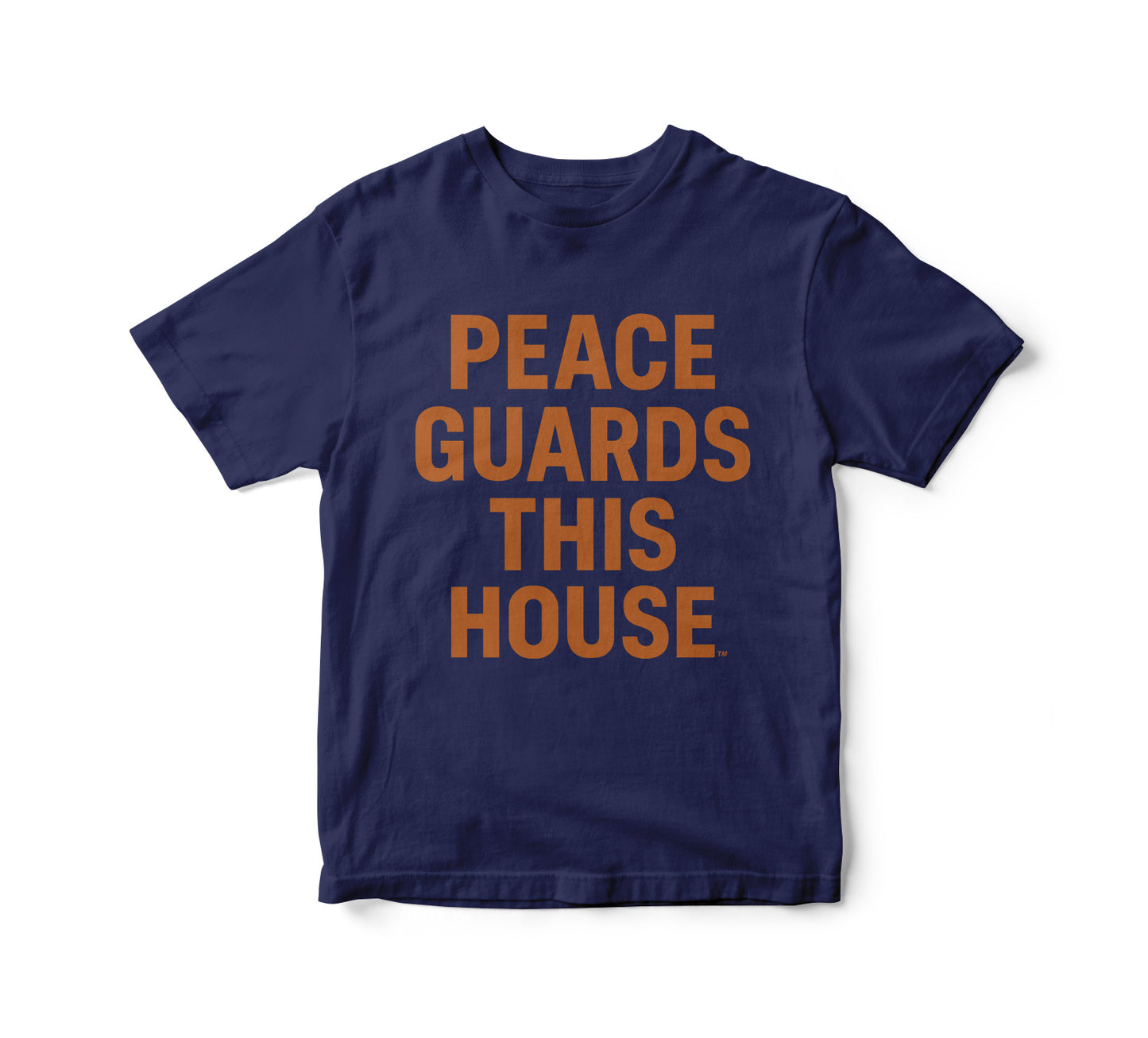 PGTH SIGNATURE TEE - NAVY/ORANGE