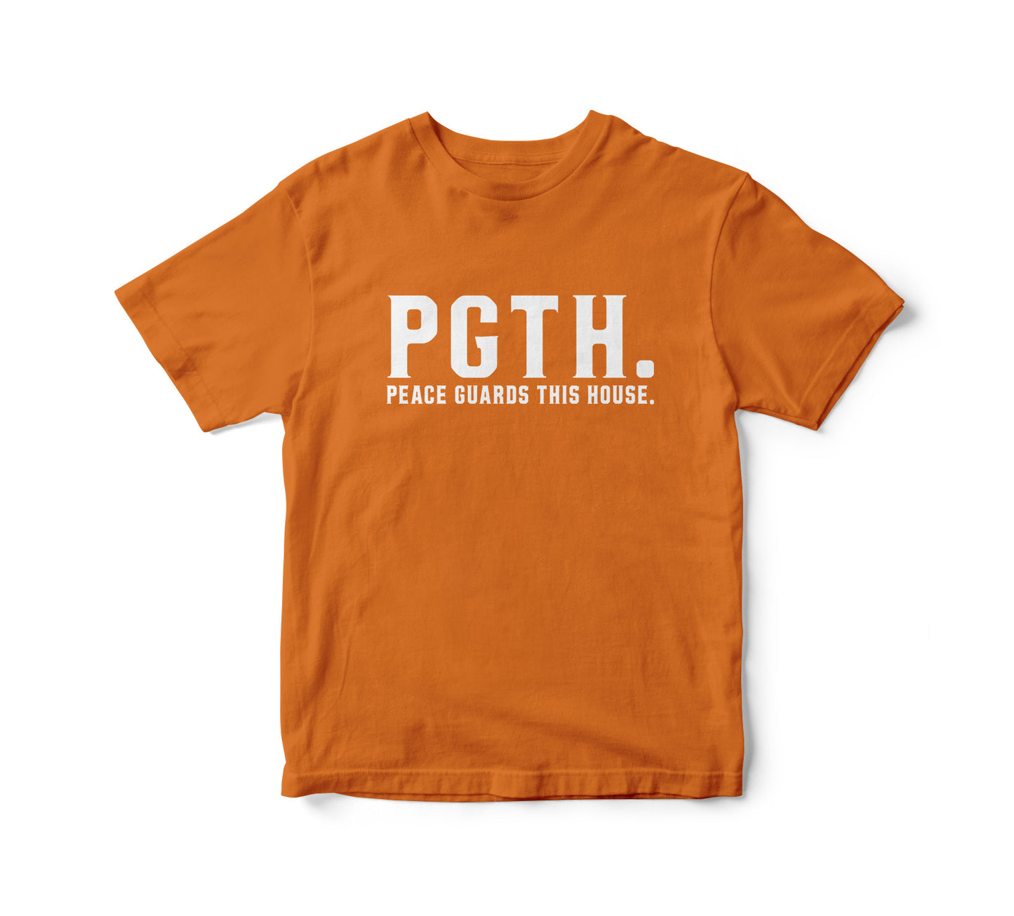 PGTH LETTER TEE - ORANGE