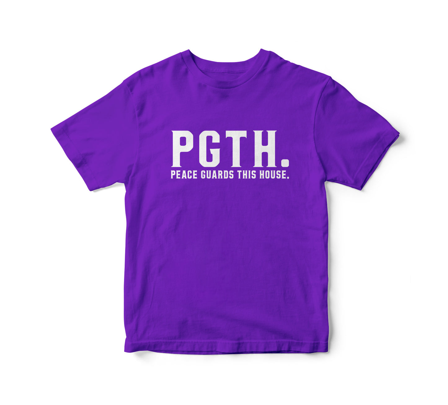 PGTH LETTER TEE - PURPLE