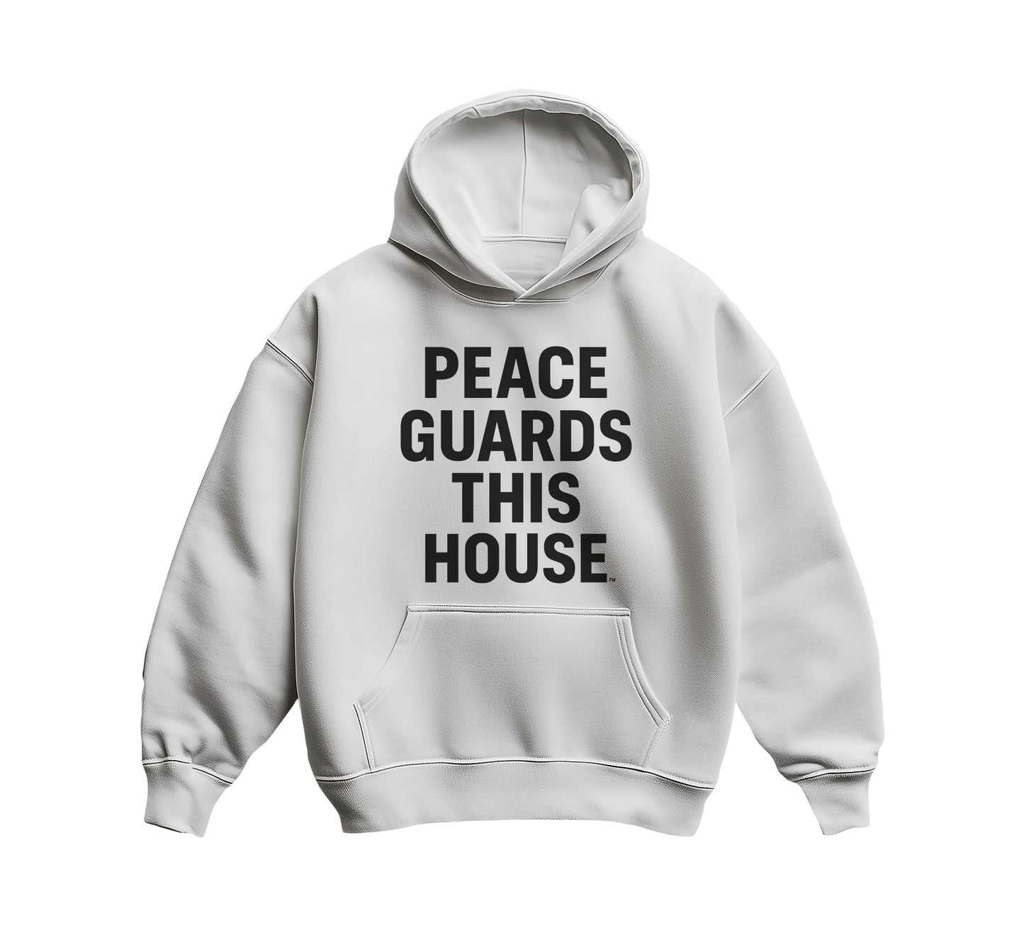 PGTH SIGNATURE HOODIE - WHITE/BLACK