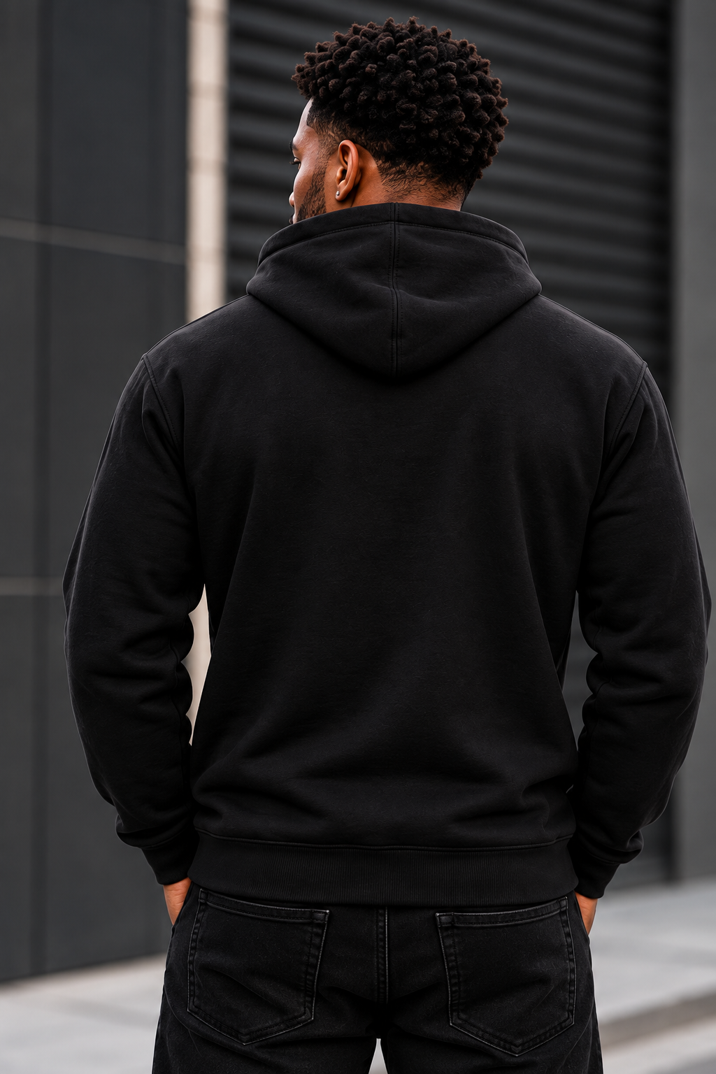 PGTH SIGNATURE HOODIE - BLACK/BONE