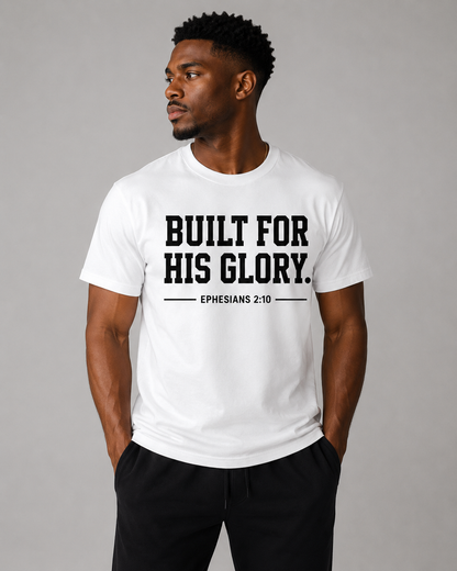 BUILT FOR GLORY TEE - WHITE