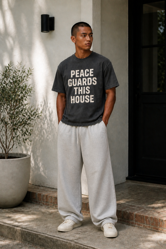 PGTH SIGNATURE TEE - CHARCOAL
