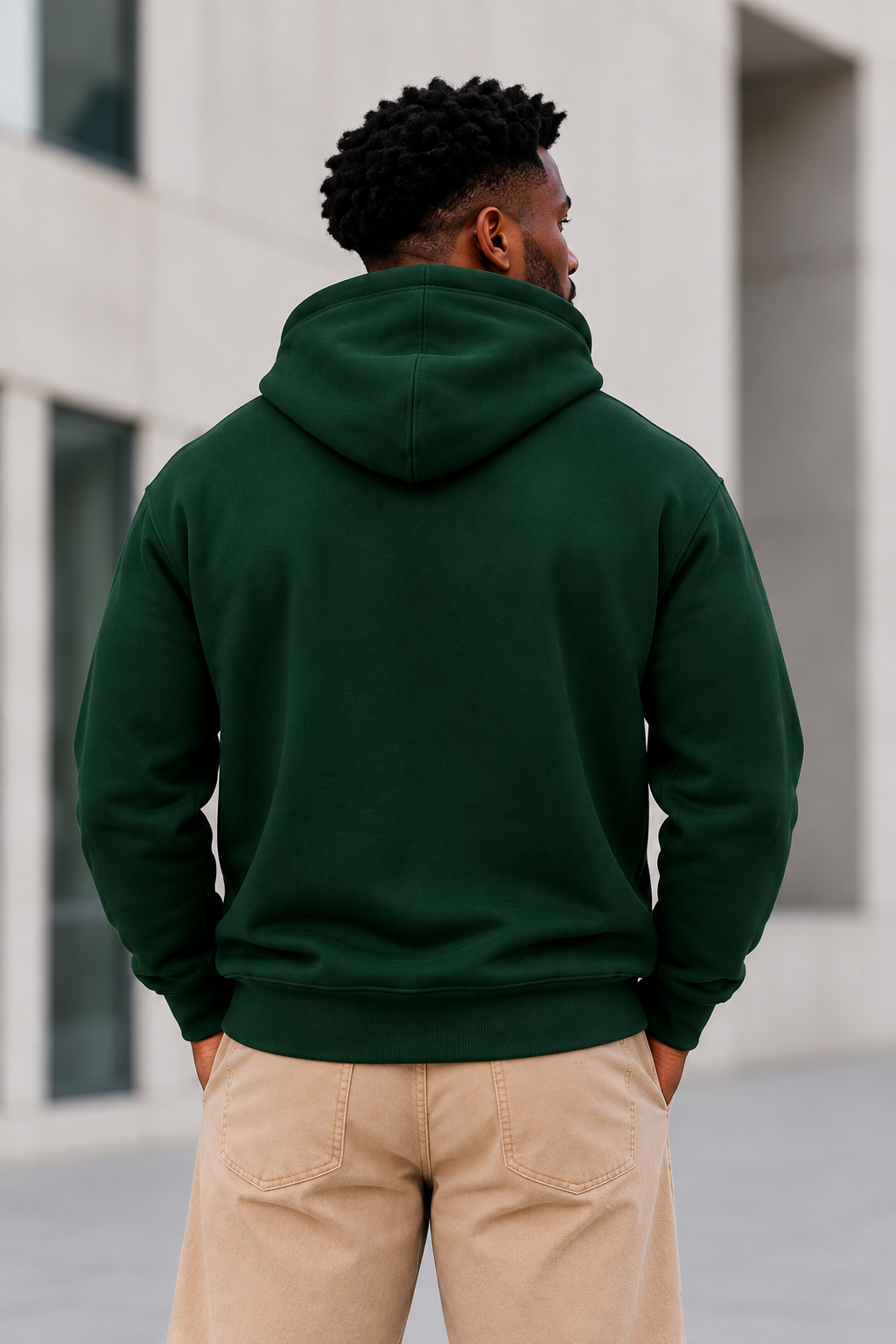 PGTH SIGNATURE HOODIE - FOREST GREEN