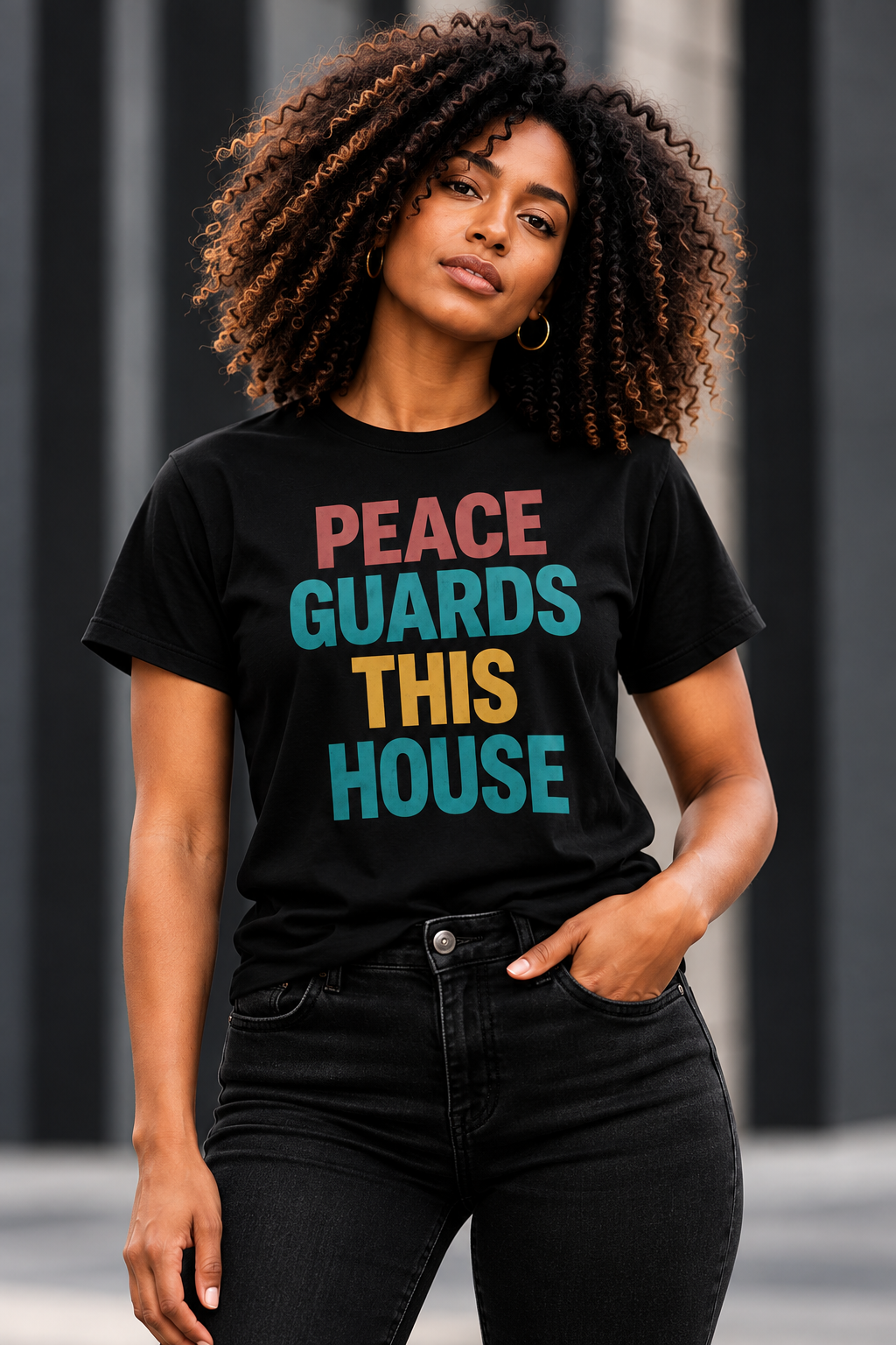 PGTH SIGNATURE TEE - MULTICOLOR /BLACK