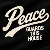VINTAGE PEACE HOODIE - BLACK/BONE