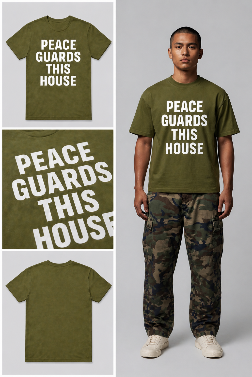 PGTH SIGNATURE TEE - OLIVE
