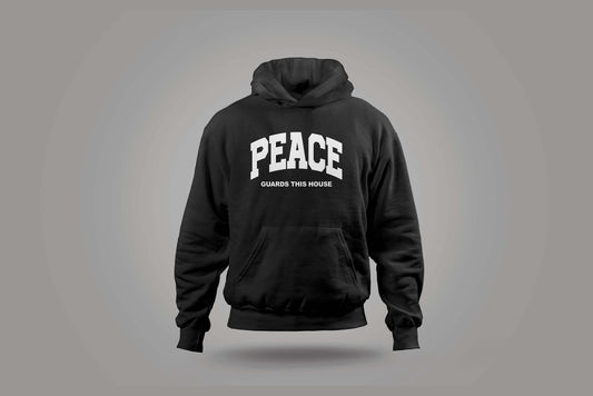 PGTH BLOCK LETTERS HOODIES - BLACK