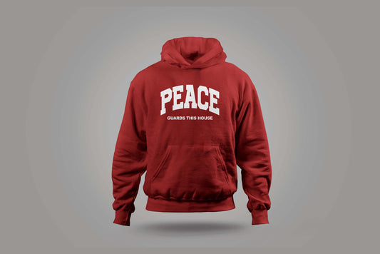 PGTH BLOCK LETTERS HOODIES - RED