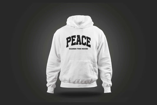 PGTH BLOCK LETTERS HOODIES - WHITE