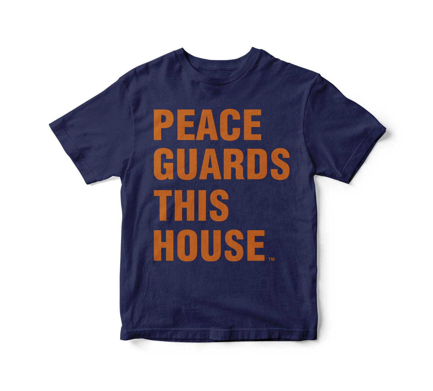 PGTH SIGNATURE TEE - NAVY/ORANGE