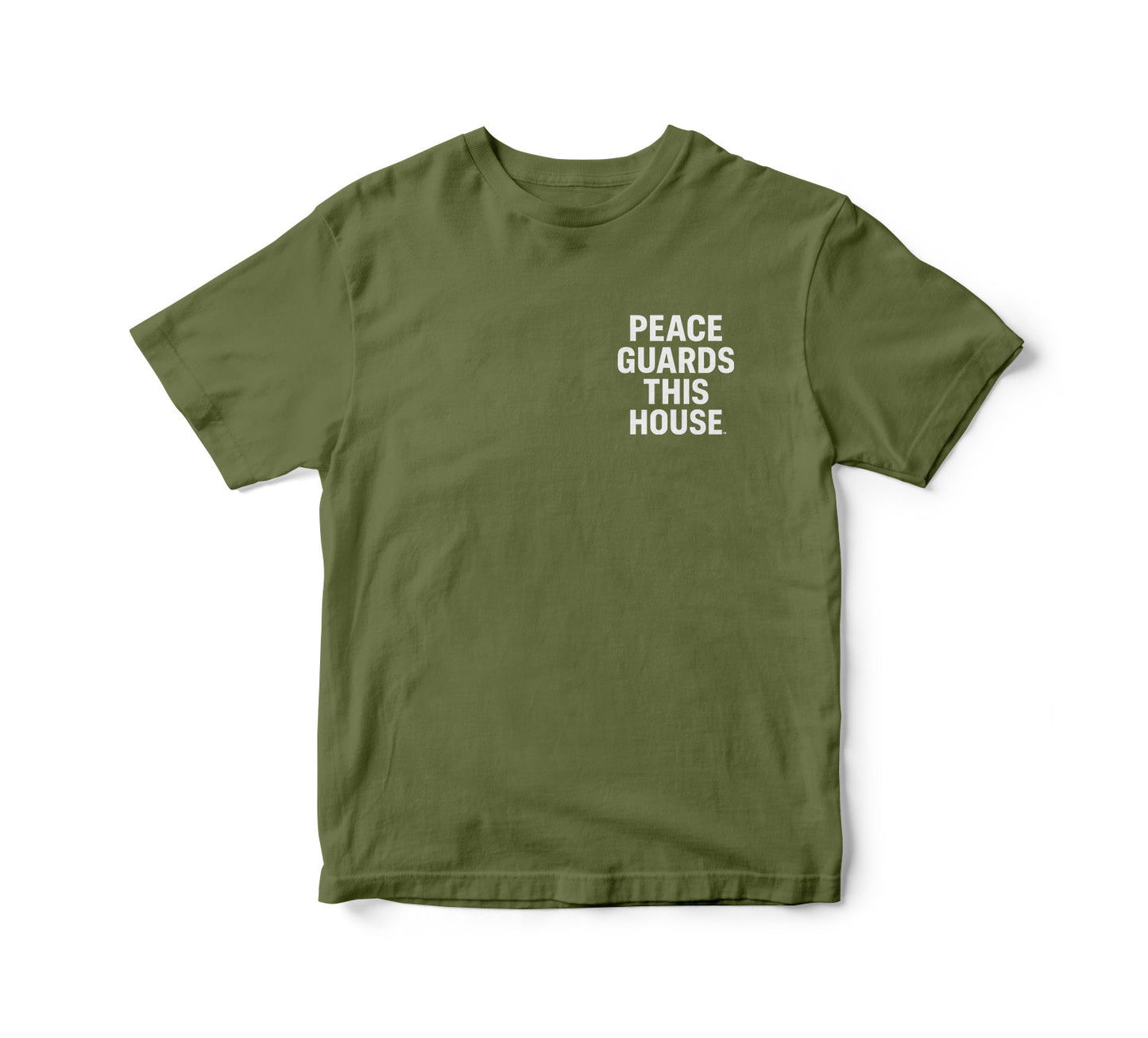 PGTH SMALL TEE - MILITARY GREEN
