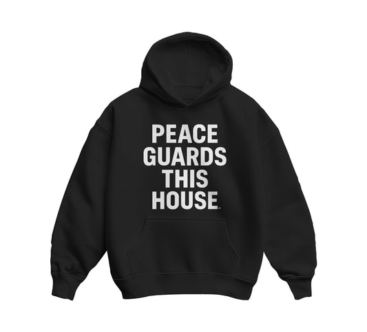 PGTH SIGNATURE HOODIE - BLACK/WHITE