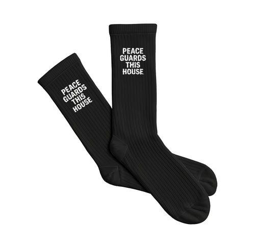 PGTH BLACK/WHITE SOCKS