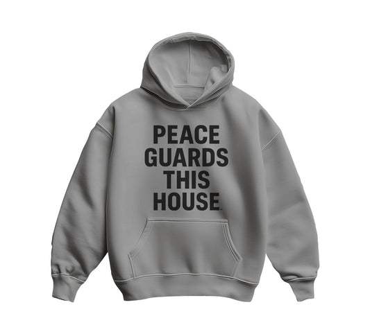 PGTH SIGNATURE HOODIE - HEATHER GREY/BLACK