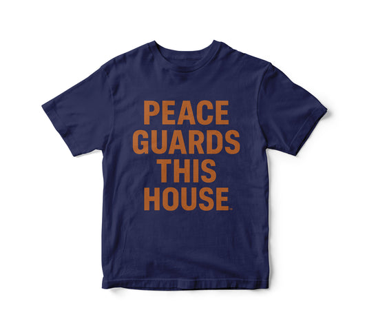 PGTH SIGNATURE TEE - NAVY/ORANGE