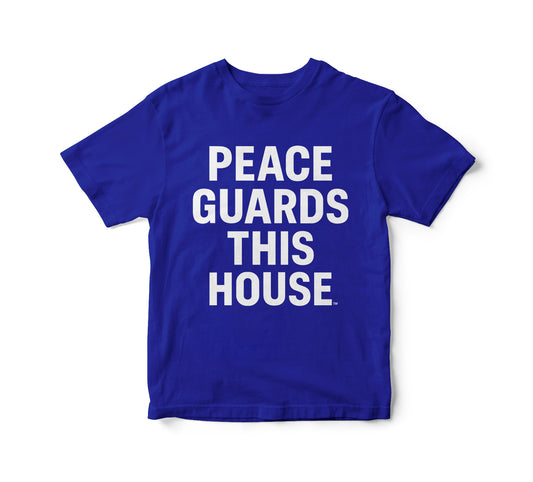 PGTH SIGNATURE TEE - ROYAL/WHITE