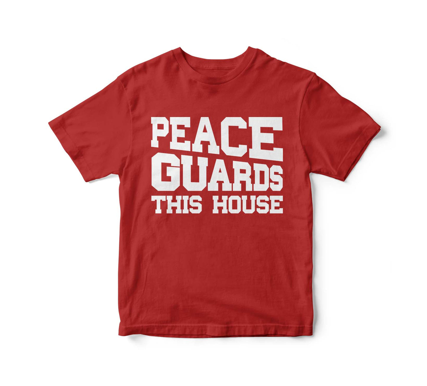 PGTH SLANTED TEE - RED/WHITE