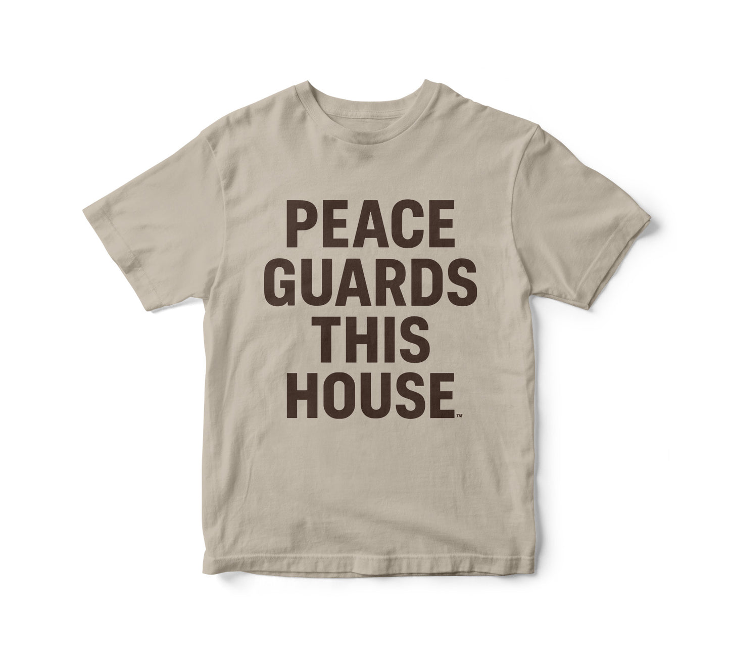 PGTH SIGNATURE TEE - TAN/BROWN