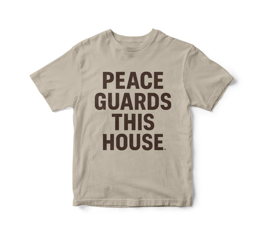 PGTH SIGNATURE TEE - TAN/BROWN