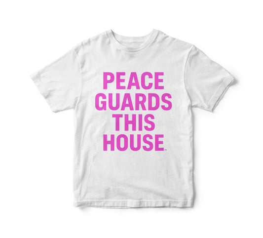 PGTH SIGNATURE TEE - WHITE/PINK