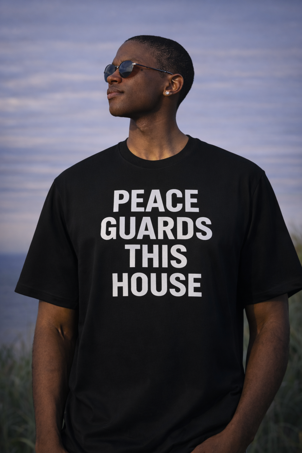PGTH SIGNATURE TEE - BLACK/WHITE