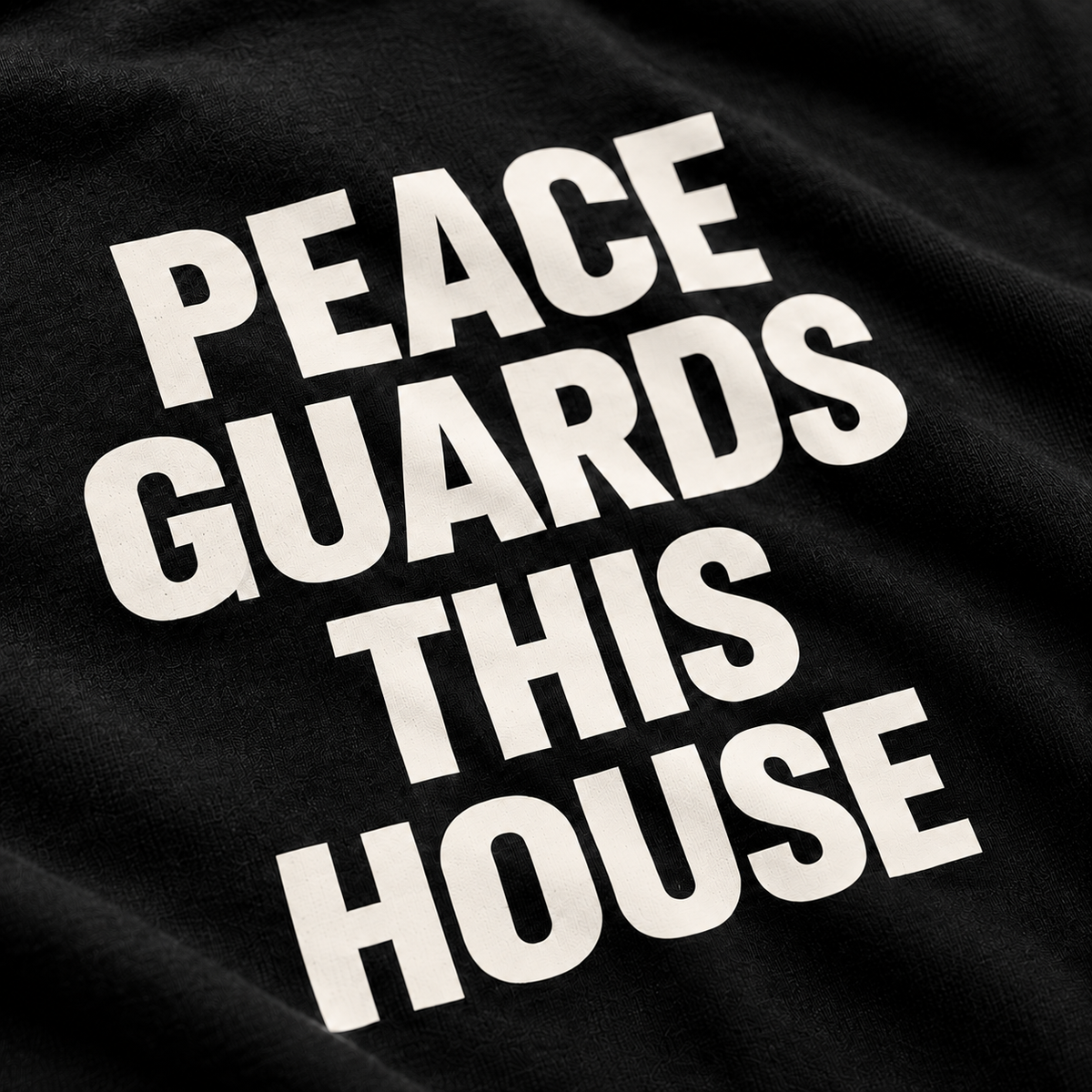 PGTH SIGNATURE HOODIE - BLACK/BONE