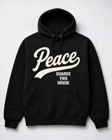 VINTAGE PEACE HOODIE - BLACK/BONE