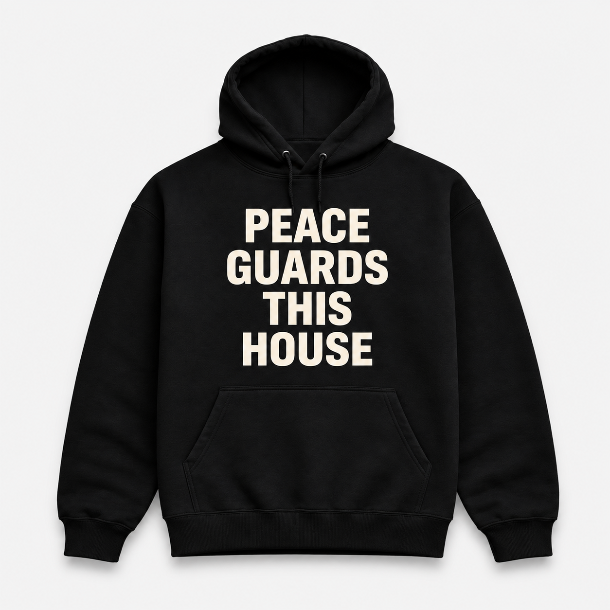 PGTH SIGNATURE HOODIE - BLACK/BONE