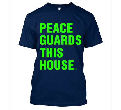 PGTH SIGNATURE TEE - NAVY/GREEN